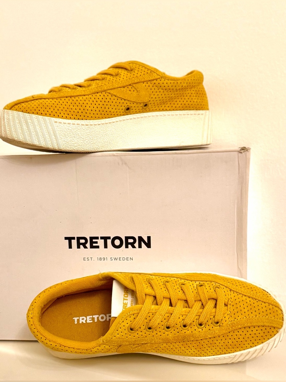Tretorn Nylite 3 Bold Platform Sneakers